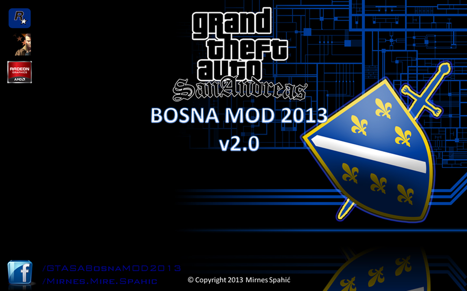 GTA San Andreas Bosna MOD 2013 V2.0 Free Download